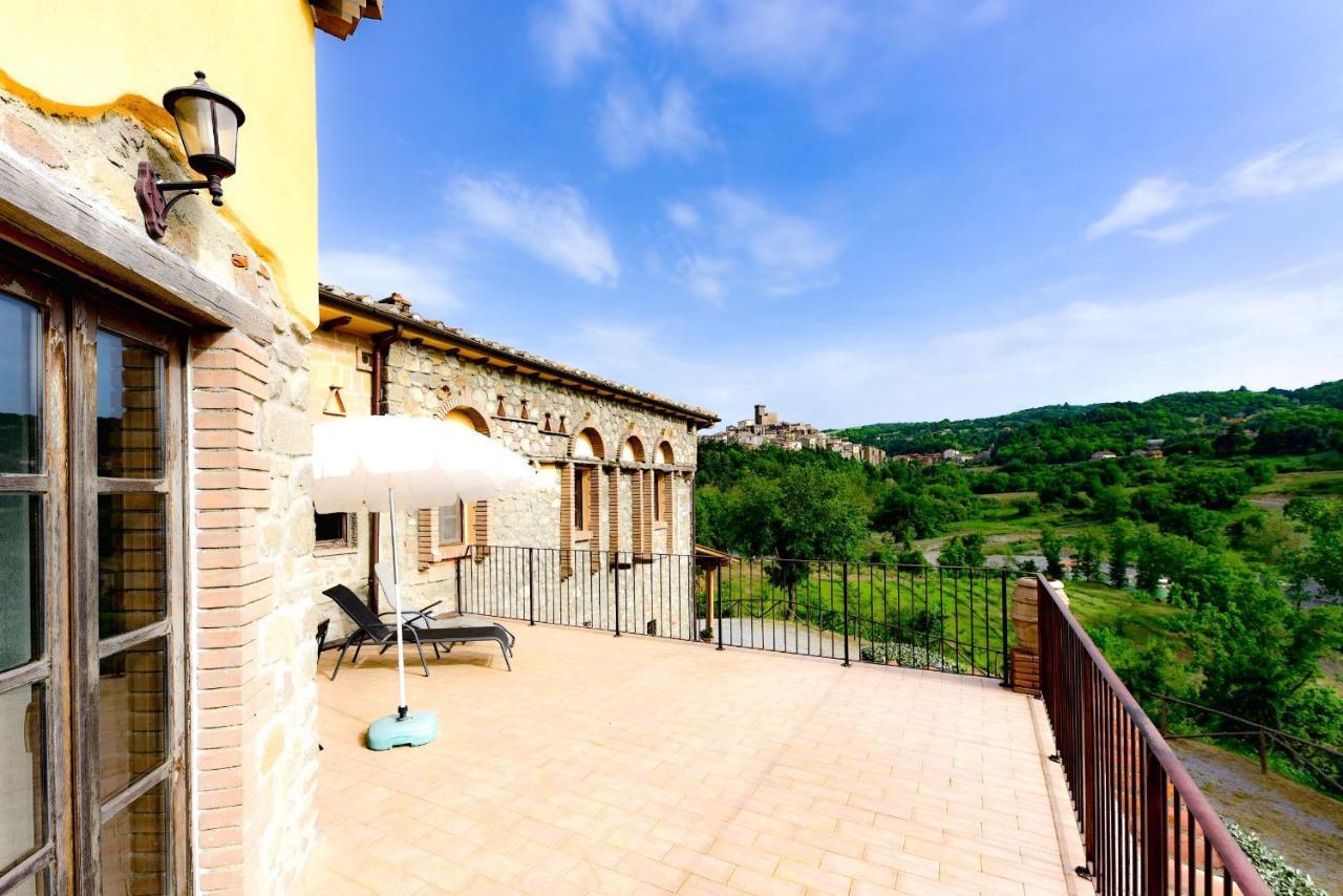 Agriturismo Castello Delle Fornaci - Private Jacuzzi Arcidosso Kültér fotó
