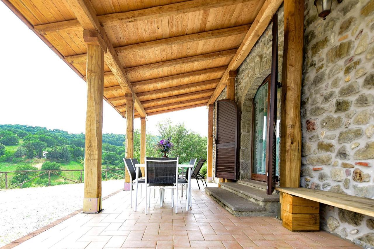 Agriturismo Castello Delle Fornaci - Private Jacuzzi Arcidosso Kültér fotó