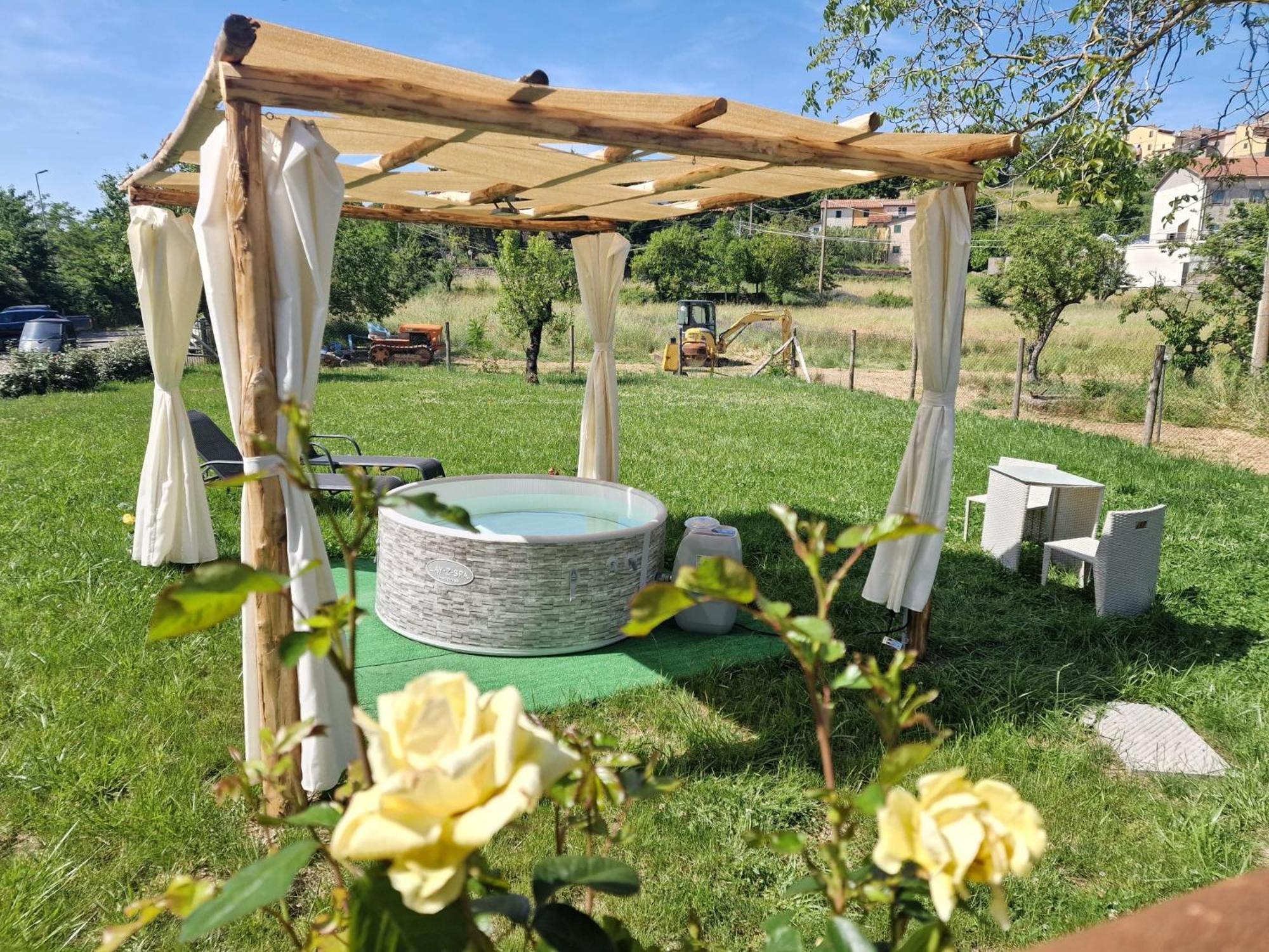 Agriturismo Castello Delle Fornaci - Private Jacuzzi Arcidosso Kültér fotó