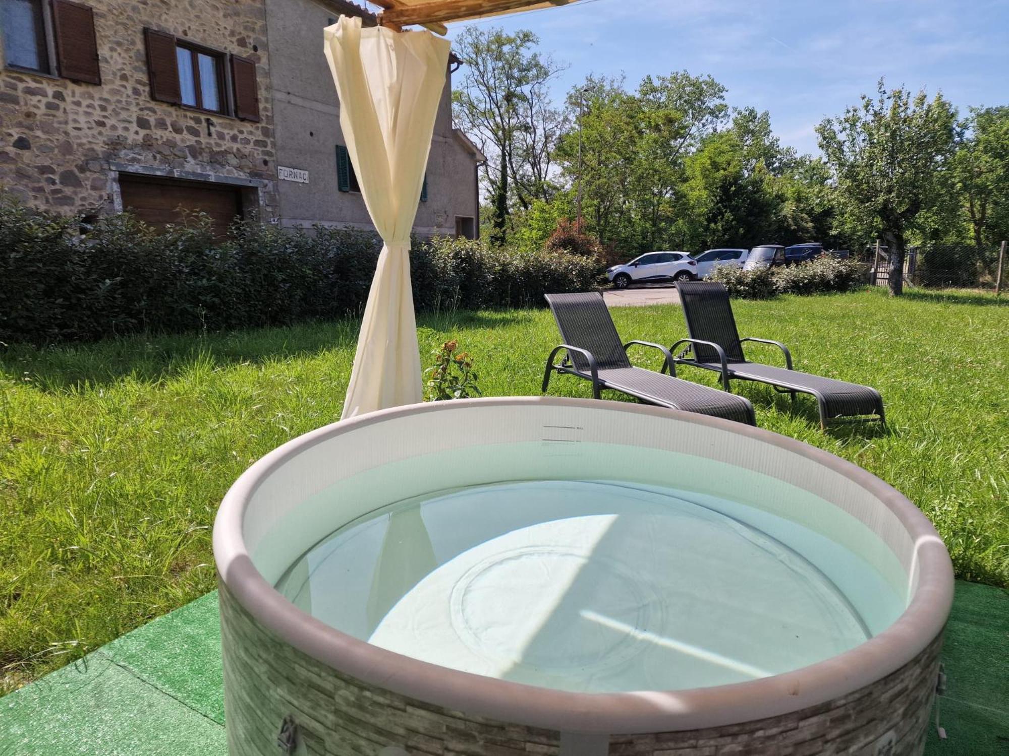 Agriturismo Castello Delle Fornaci - Private Jacuzzi Arcidosso Kültér fotó